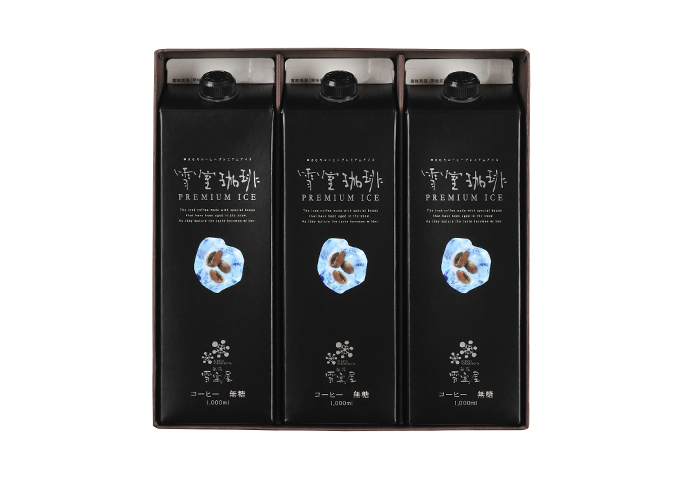 雪室珈琲 PREMIUM ICE 3本