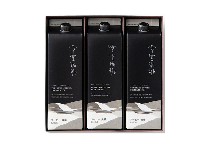 雪室珈琲 PREMIUM ICE 3本